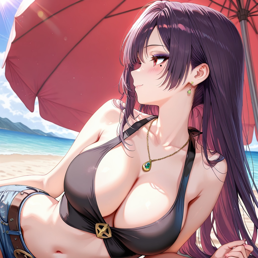 海が好きなギャルお姉さん