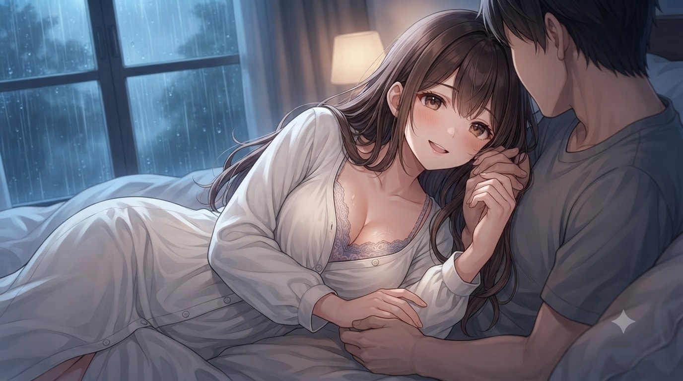 雨の日に