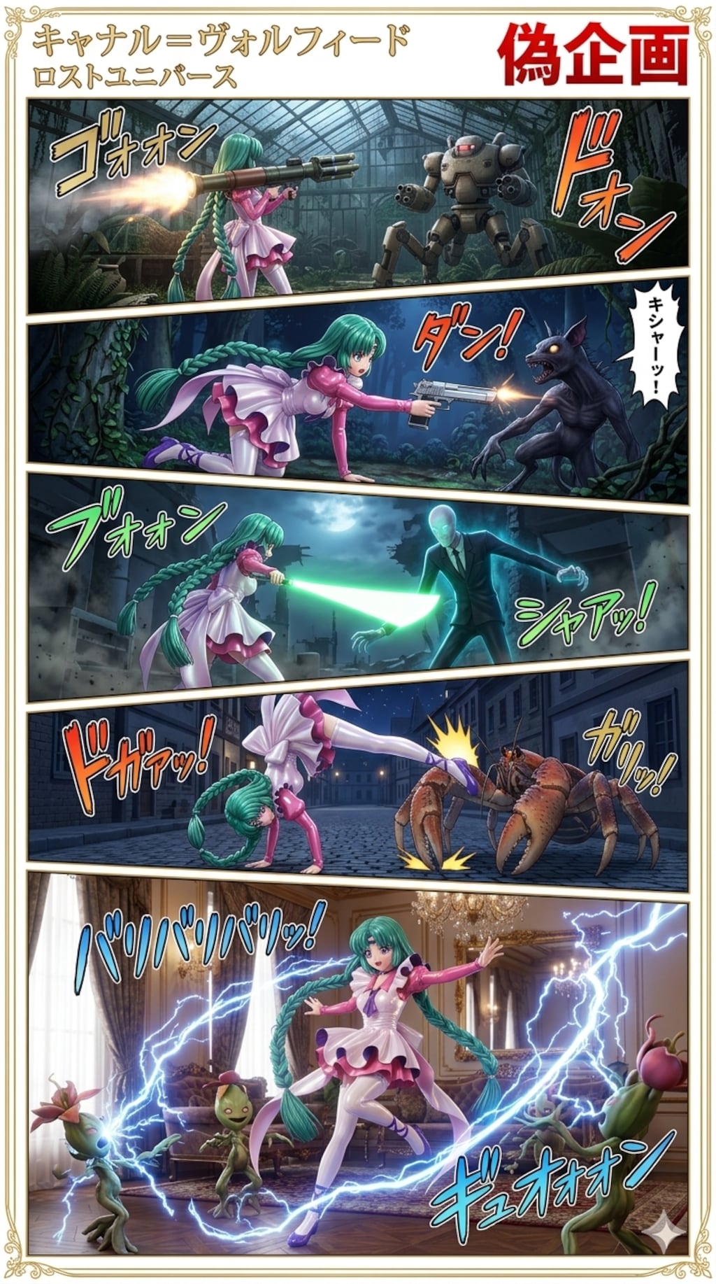 ロストユニバース　キャナル・ヴォルフィード