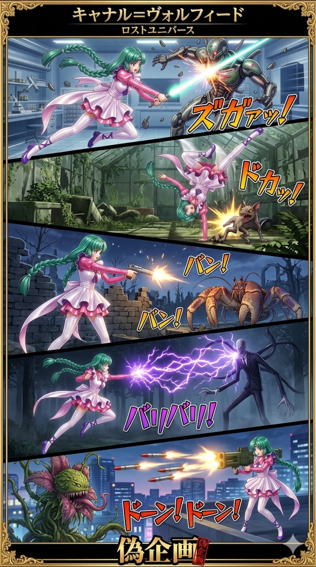 ロストユニバース　キャナル・ヴォルフィード