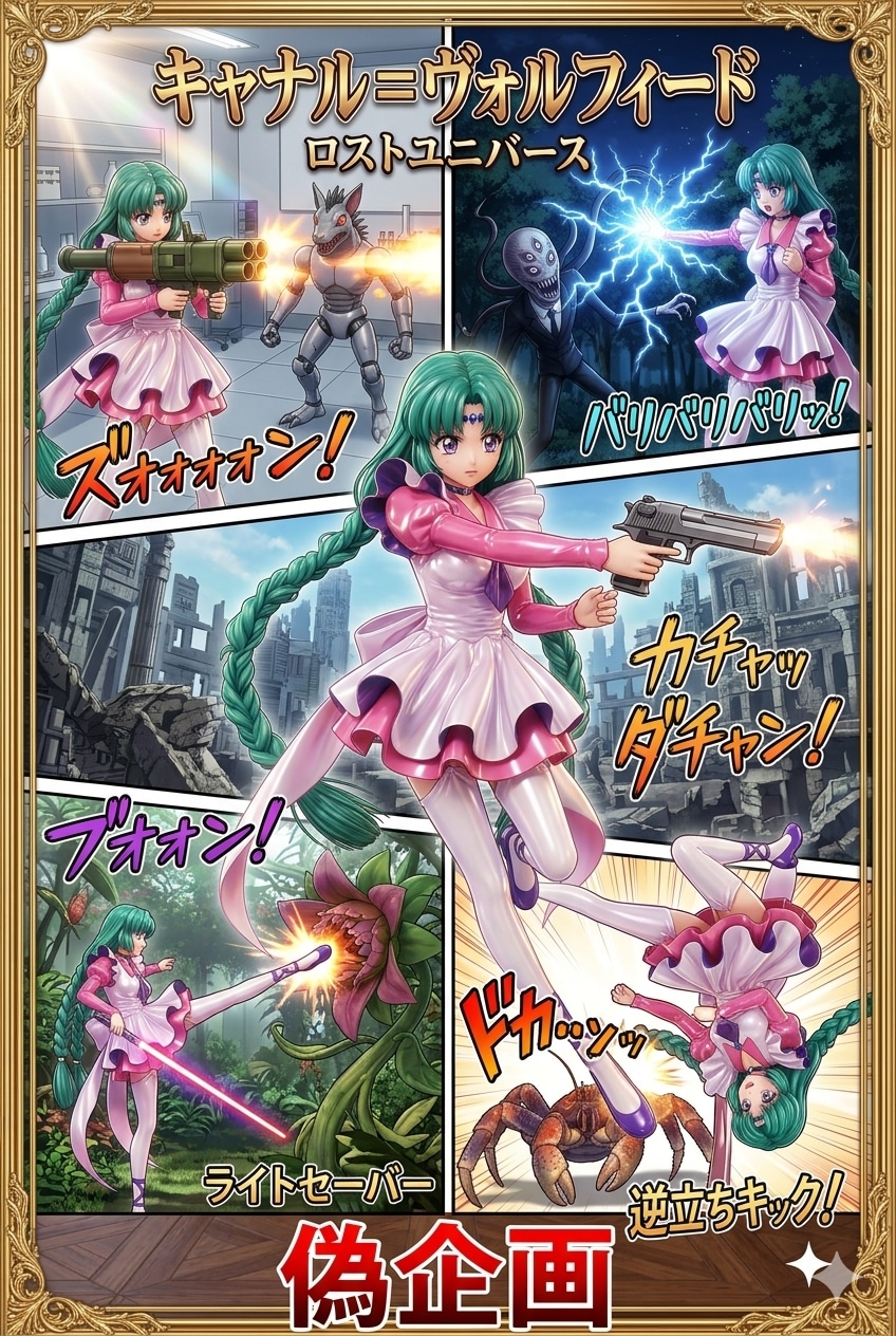 ロストユニバース　キャナル・ヴォルフィード | の人気AIイラスト・グラビア