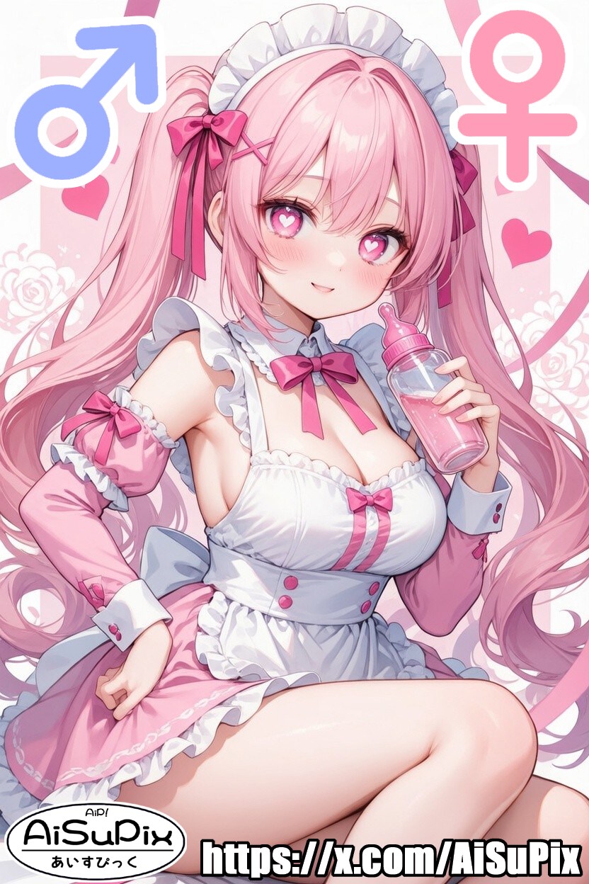 💚AiSuPix／可愛い哺乳瓶ロリィタちゃん💚