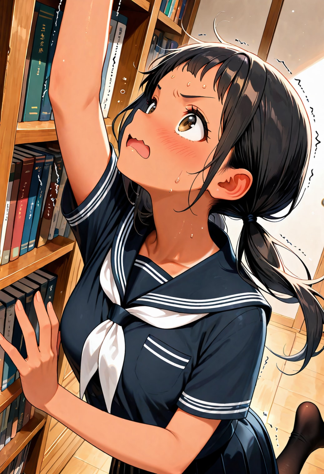 届かないぃ…ッ！