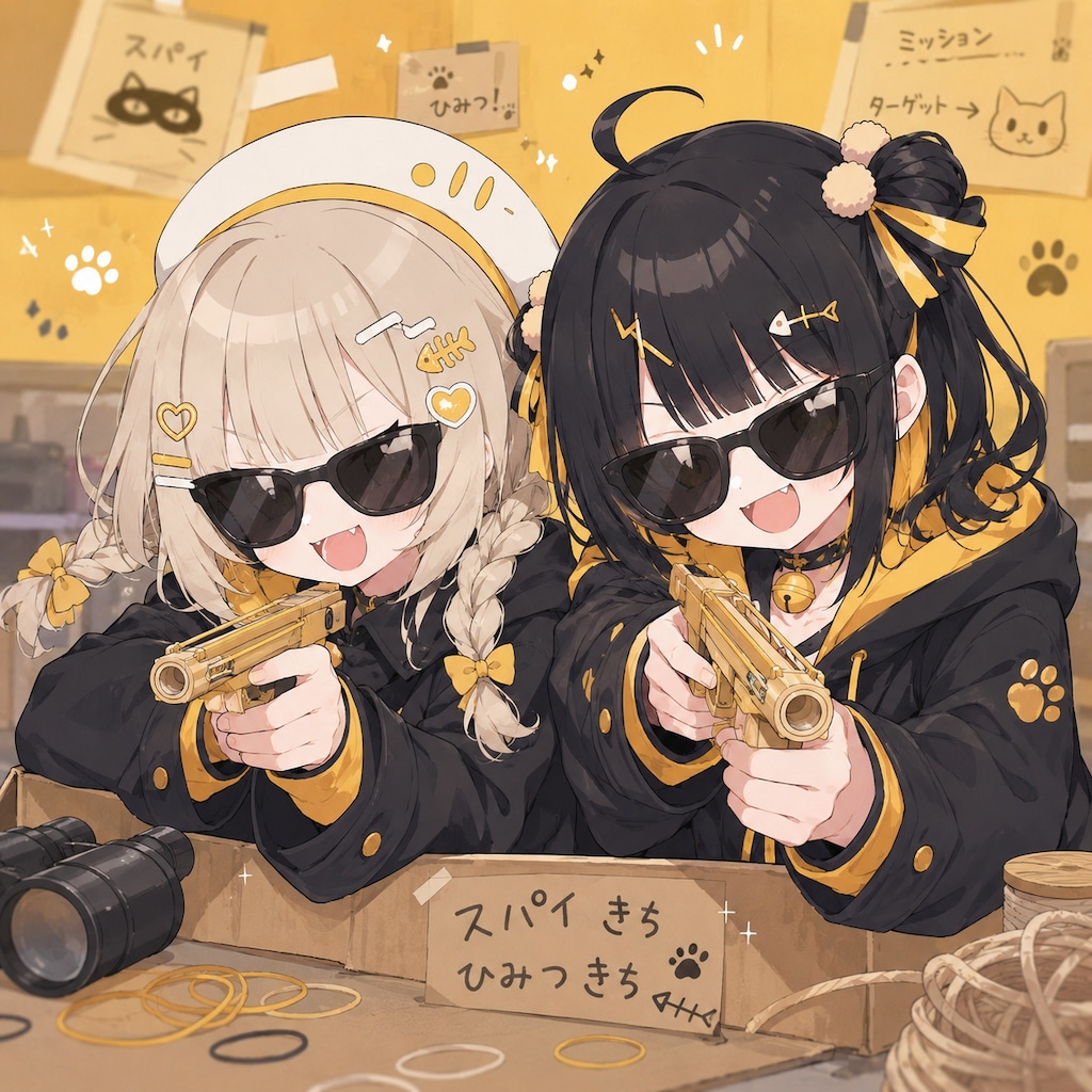 スパイごっこ