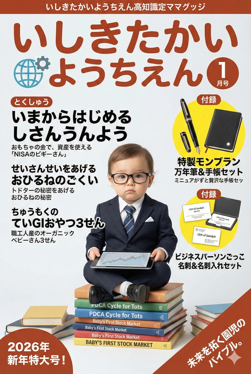 『いしきたかいようちえん』1月号