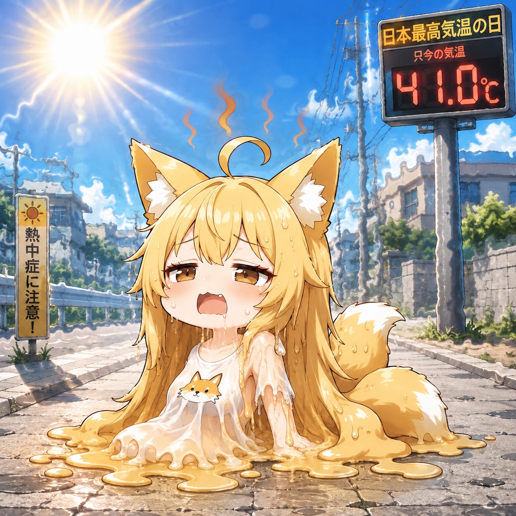 8/5　日本最高気温の日