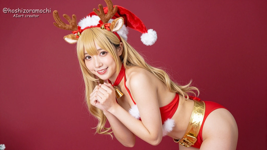 🦌ふんわりトナカイと赤い誘惑のクリスマス
