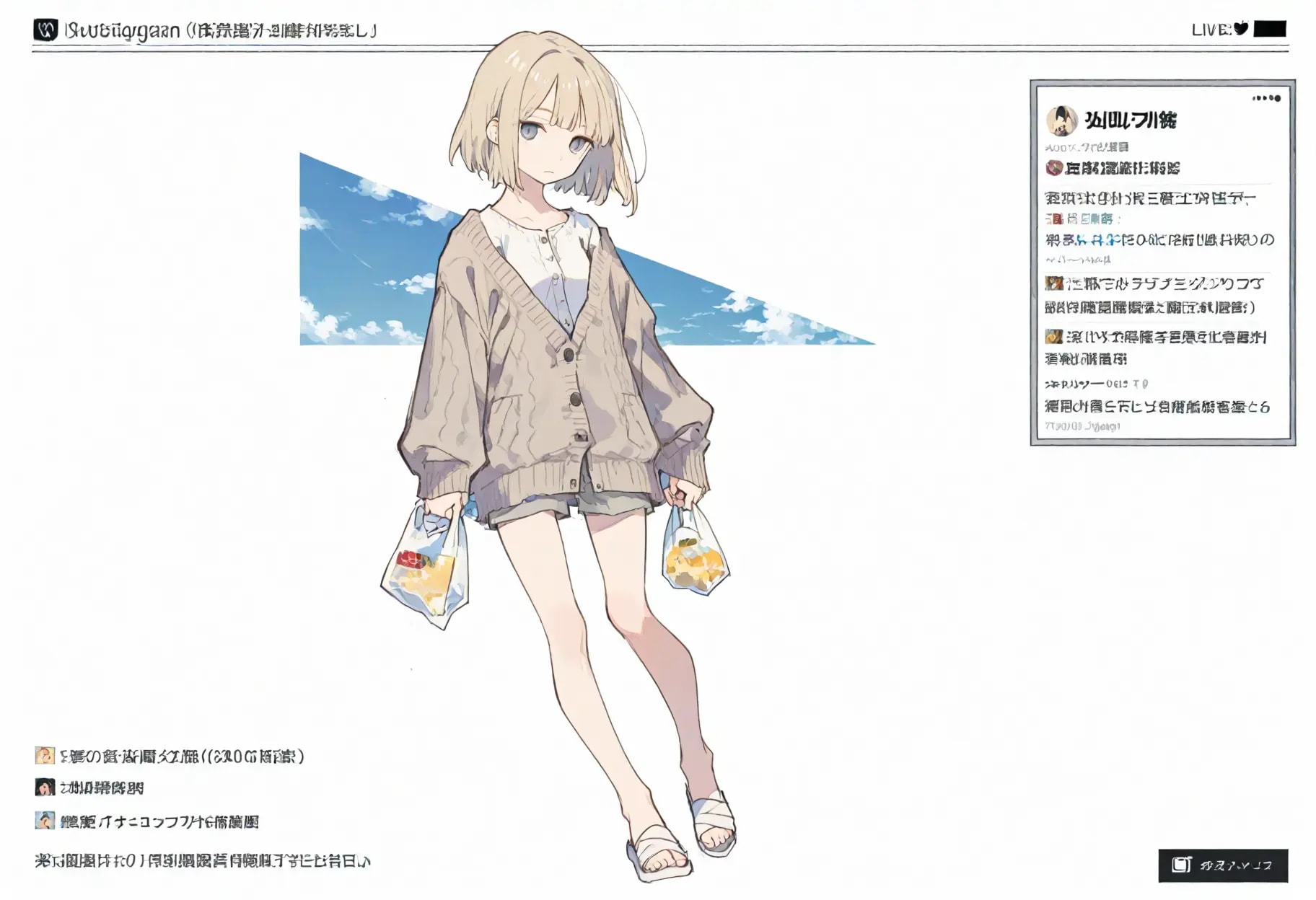 instagirl | の人気AIイラスト・グラビア