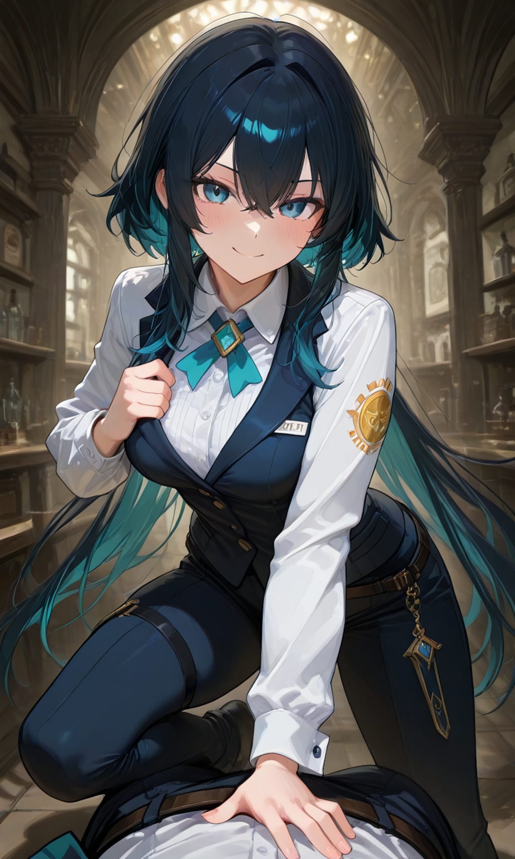 案内人の少女