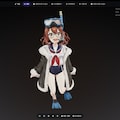 Tripoによる画像からアニメ美少女の3Dモデルの自動生成 5枚目