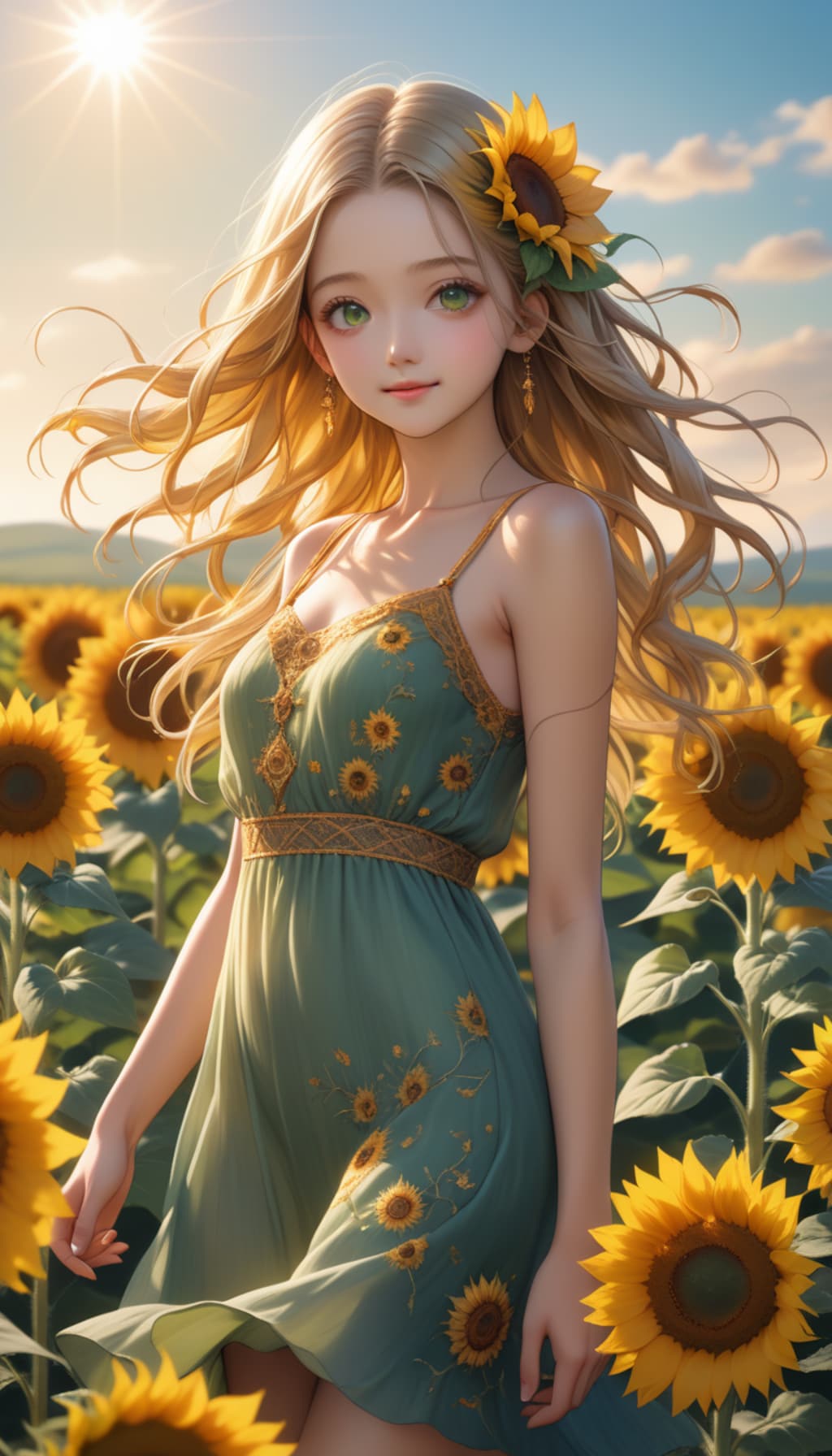 ひまわり（2回目）：太陽に焦がれて