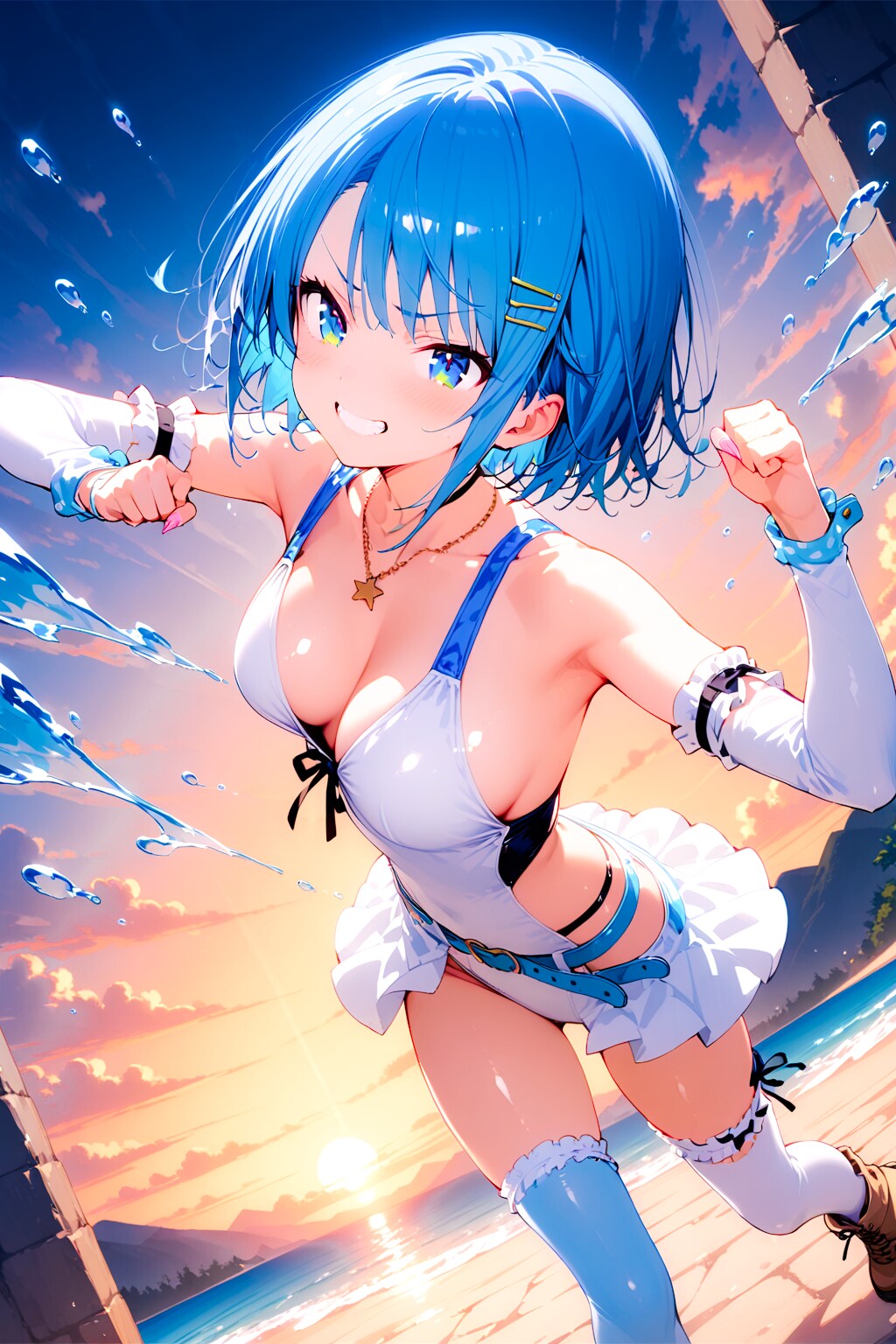 活発系ショートの競泳水着ギャルヒロインちゃん！part2