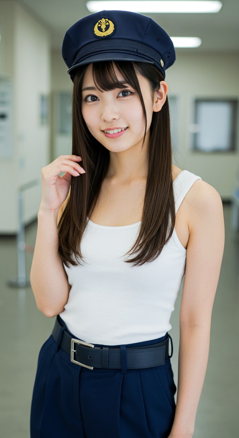 リアルかっこかわいい婦警