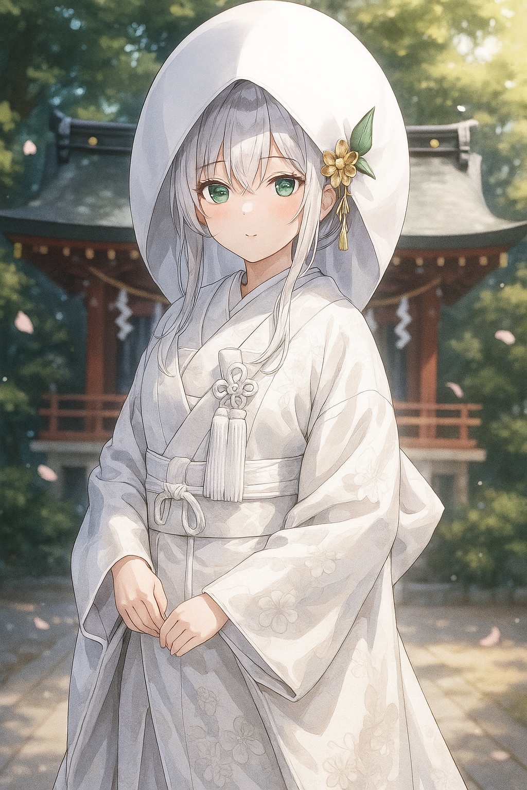 うちの子白無垢姿＋おまけ