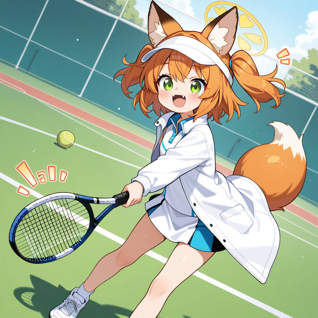 コートでコート・・・・。