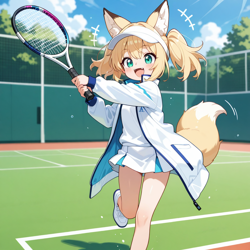 コートでコート・・・・。