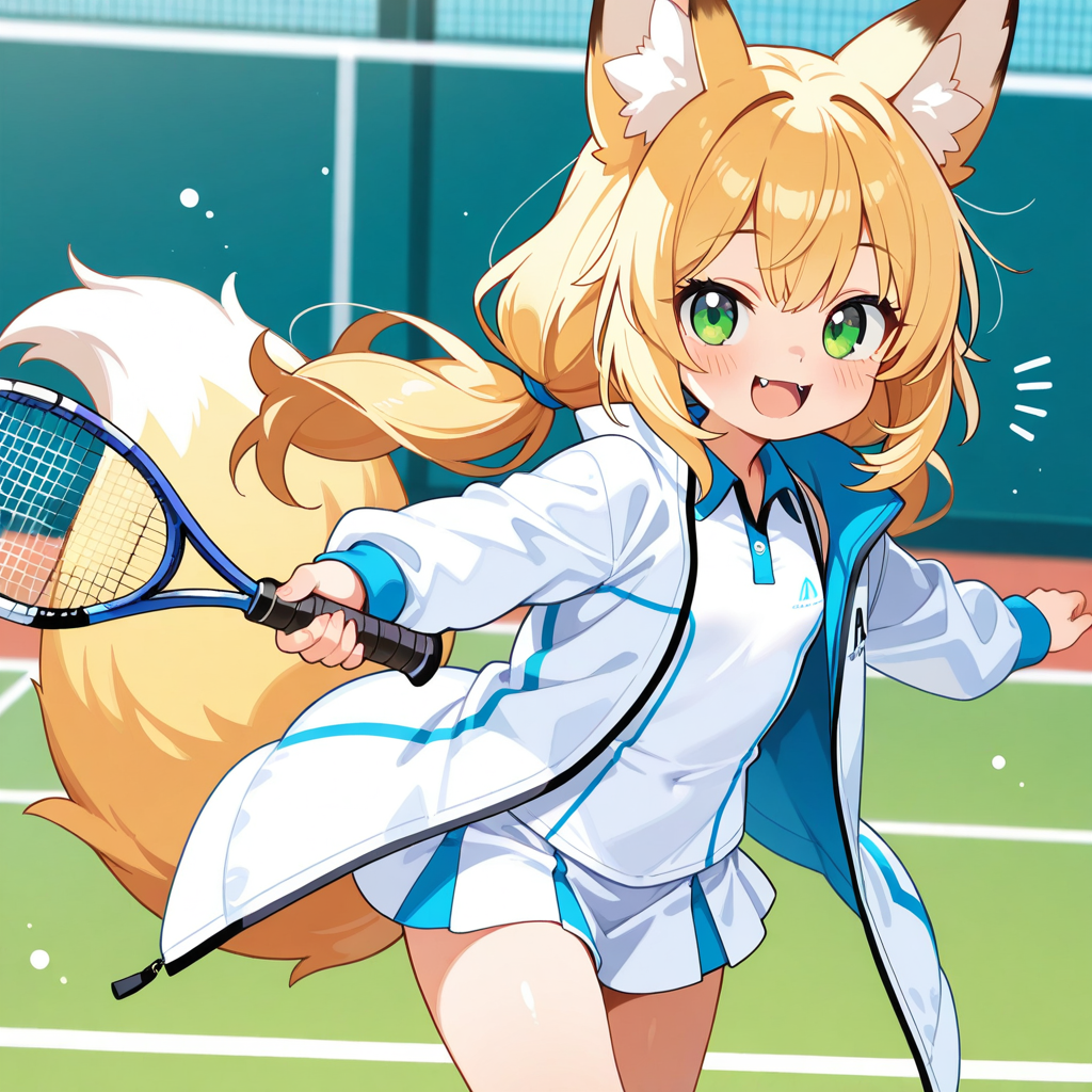 コートでコート・・・・。