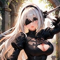 ２B（ニーアオートマータ） 11枚目
