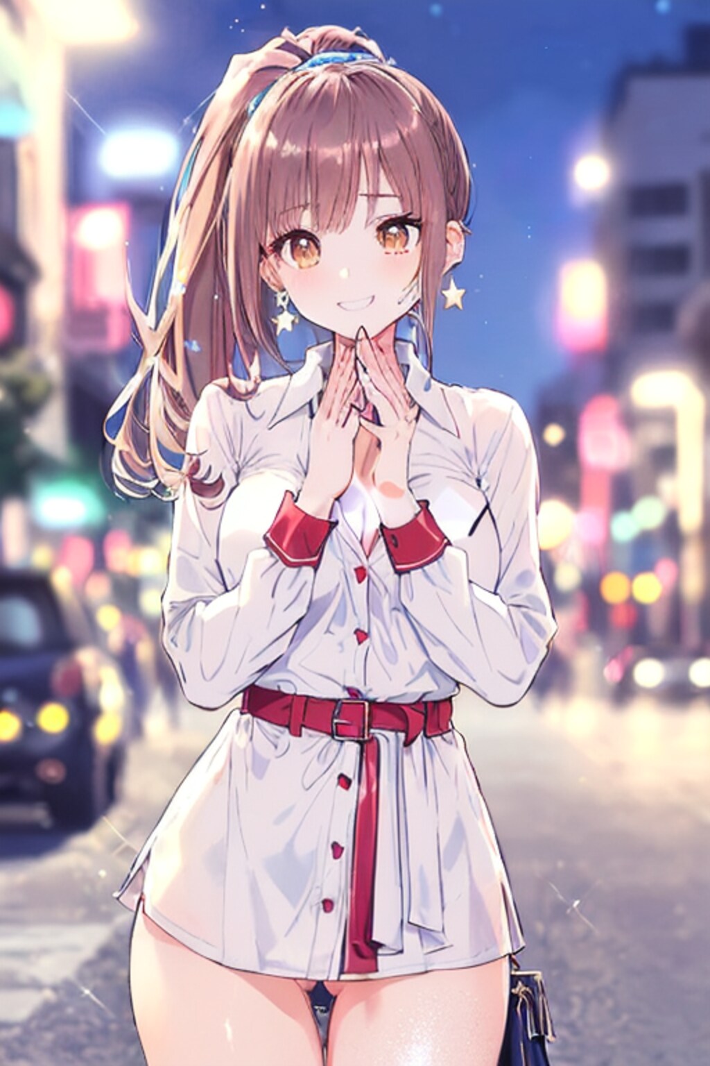 えっ、私を撮ってくれるの。うれしい。