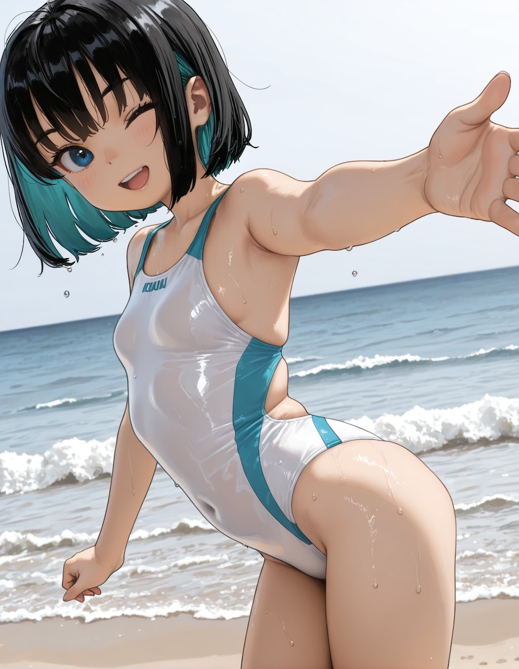 ナギサちゃん競泳水着