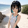 ナギサちゃん競泳水着 2枚目