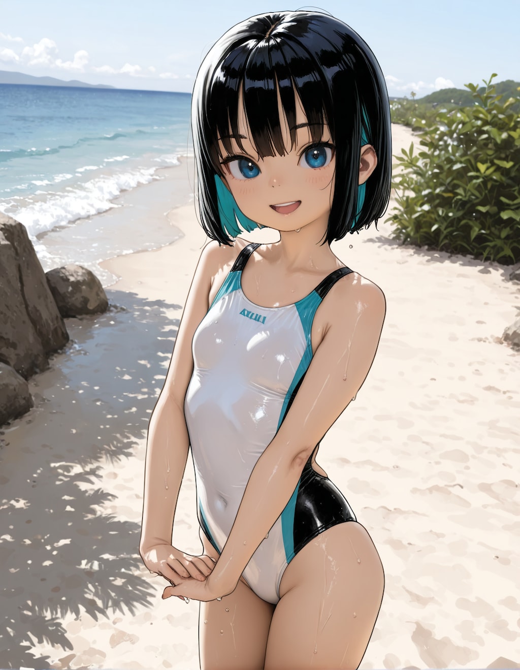 ナギサちゃん競泳水着