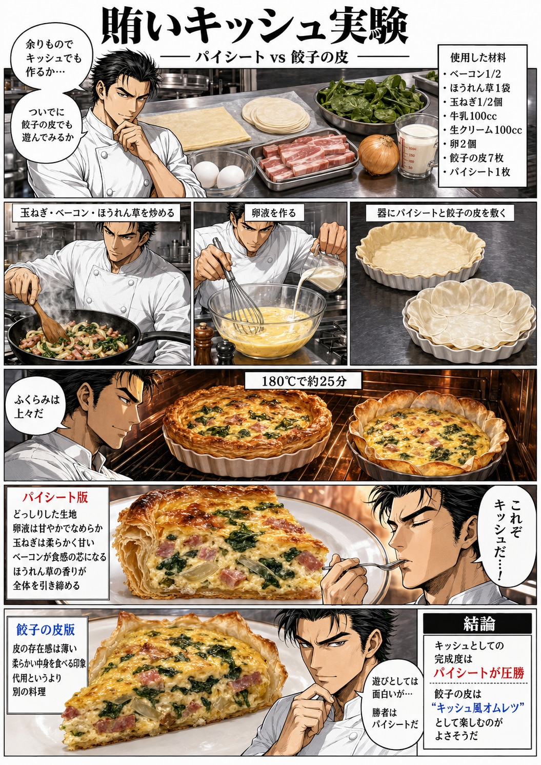 今日の晩御飯　キッシュ | の人気AIイラスト・グラビア