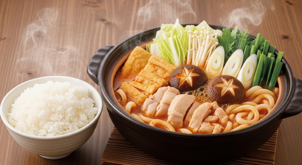 摩訶不思議食堂の味噌煮込み鍋