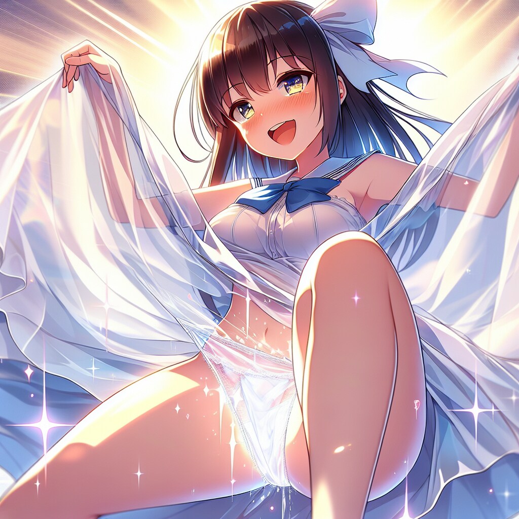 茶髪ロングちゃんたちの変身シーン