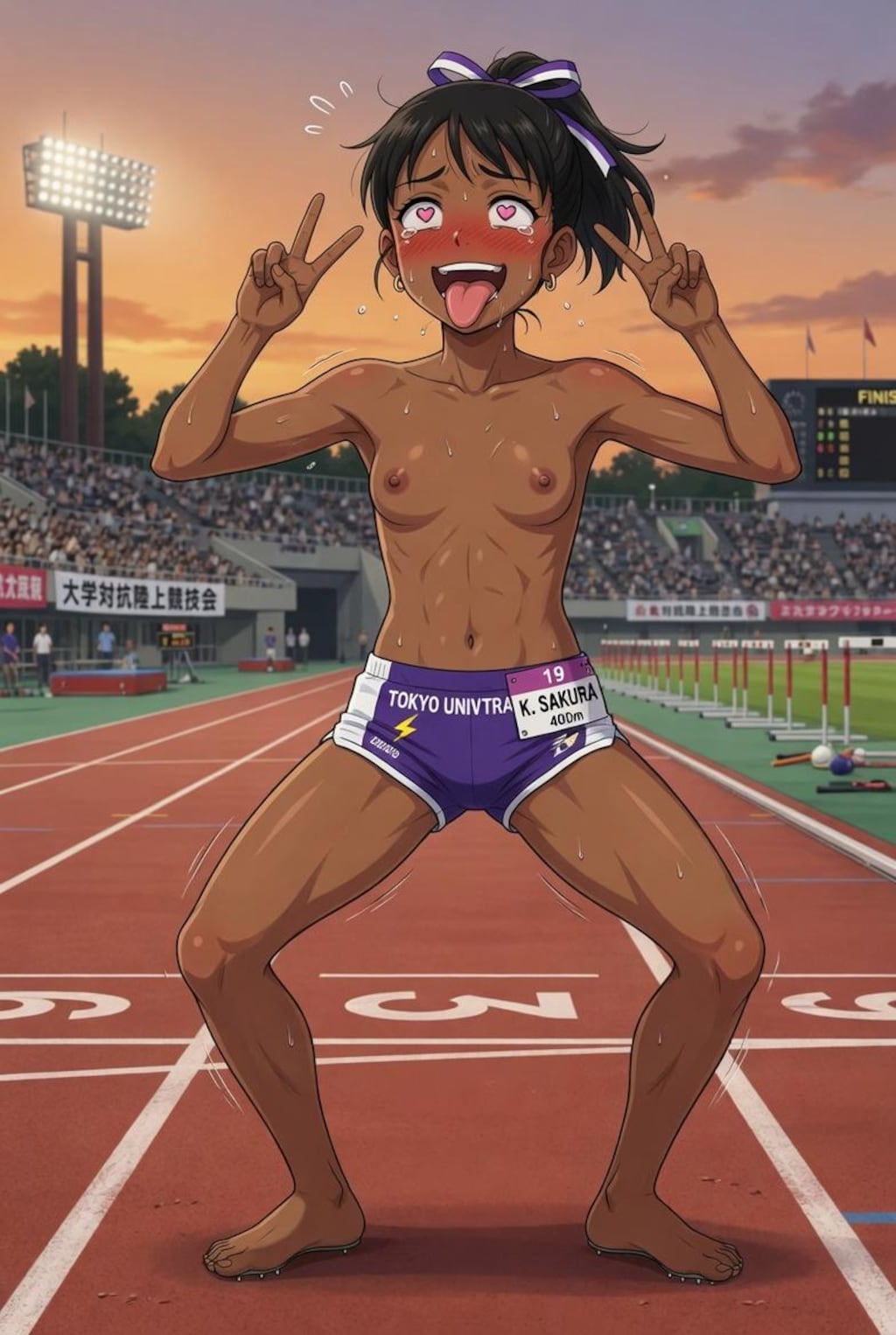 貧乳陸上部