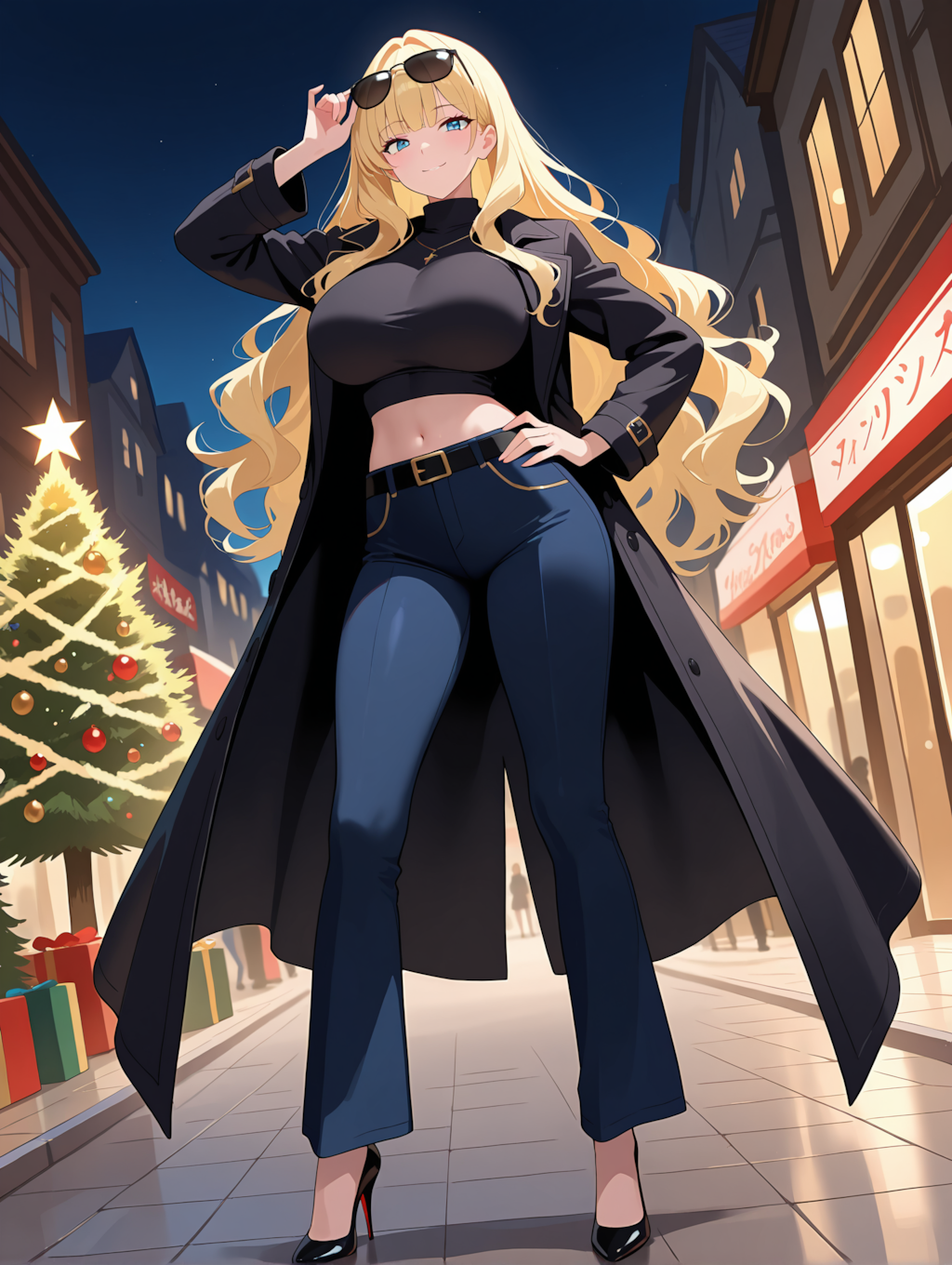 冬コーデのなつみさん