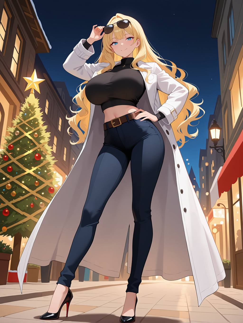 冬コーデのなつみさん