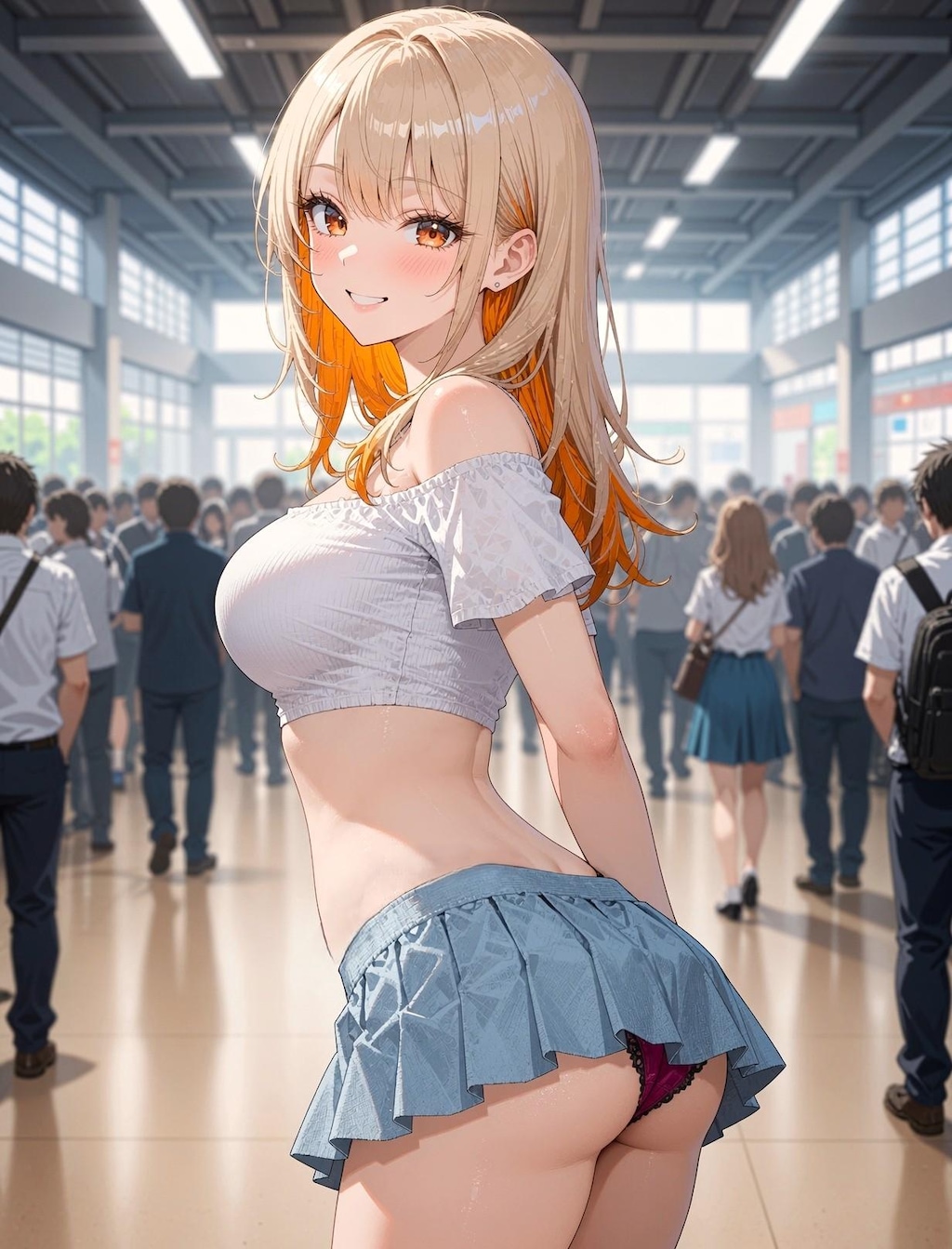 【白カエデ】カエデです！ちょっと、大胆すぎたかな？