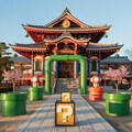 マリオっぽいお寺 4枚目