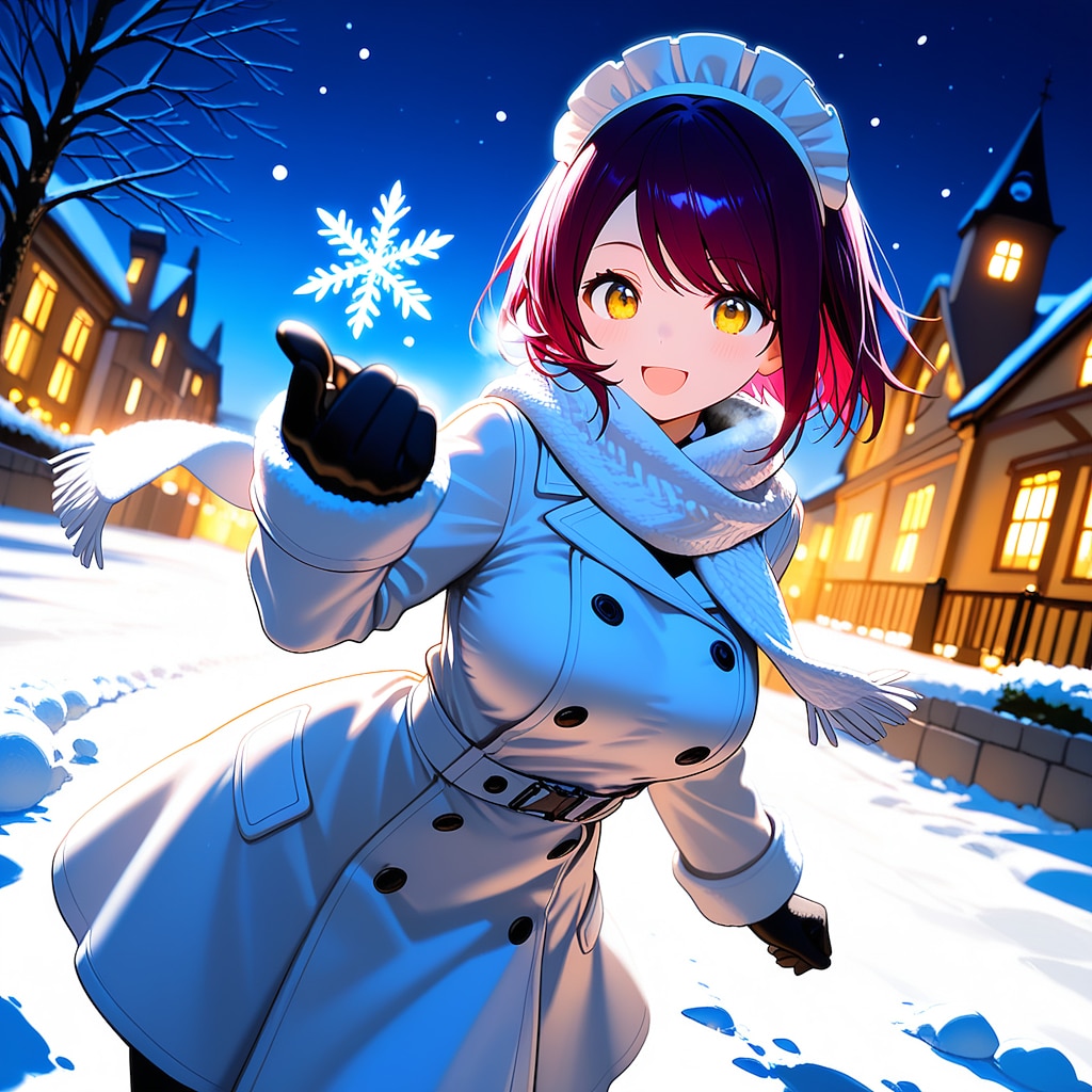 こんばんは（挨拶メイドの芽衣ちゃん）