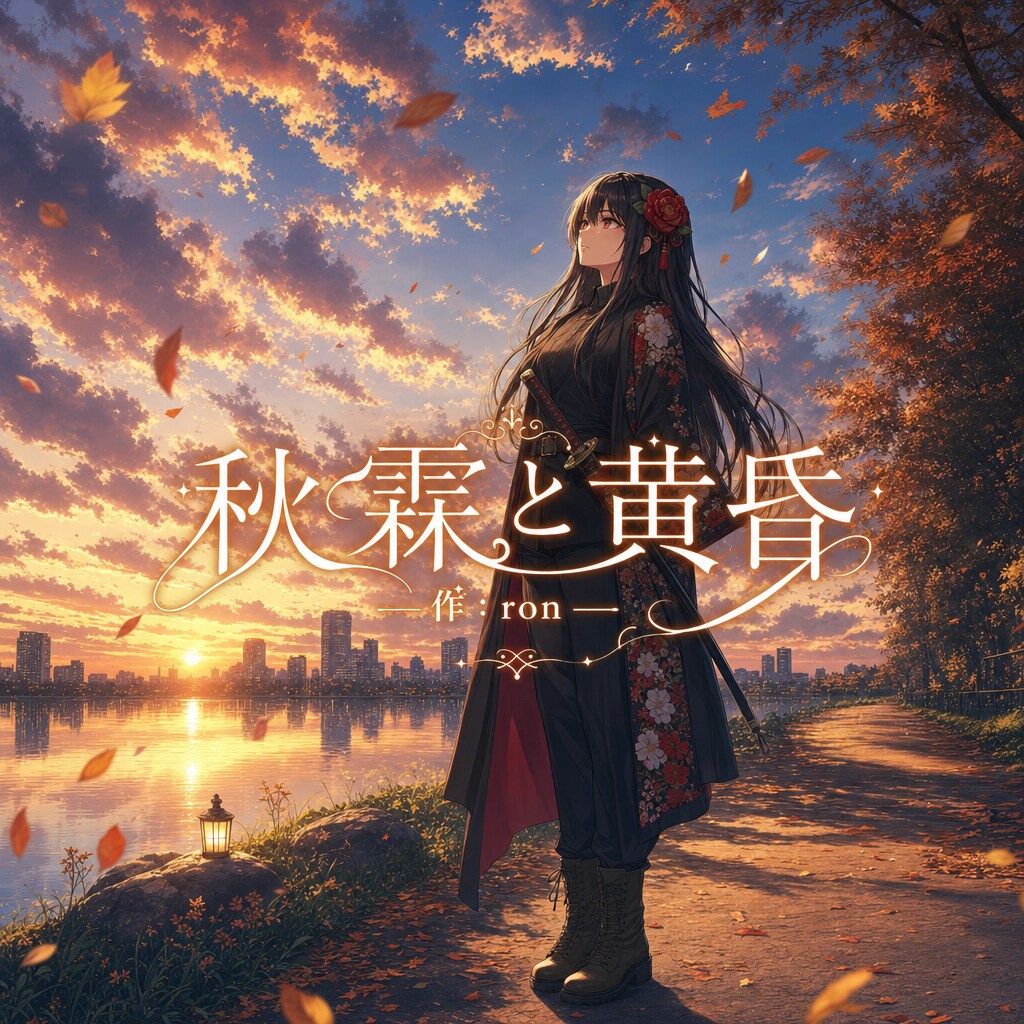 [曲付き]秋霖と黄昏 | の人気AIイラスト・グラビア