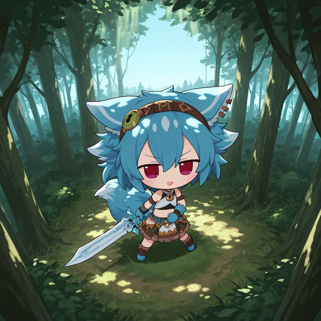 デフォルメしすぎたレイニャさん