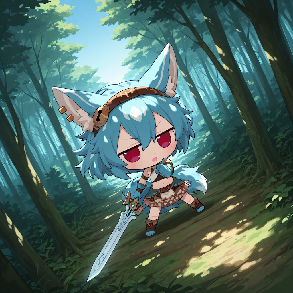 デフォルメしすぎたレイニャさん