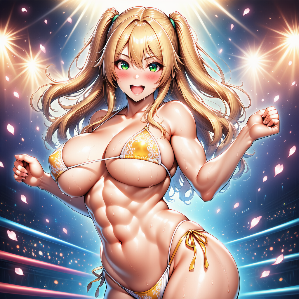 レオナさんのリングインですの