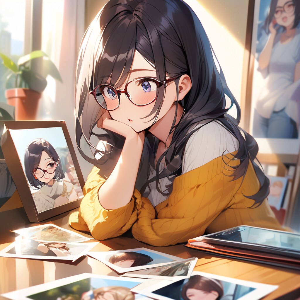 思い出に浸る