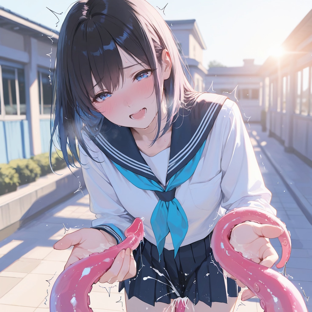 握手で触手