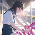握手で触手 3枚目