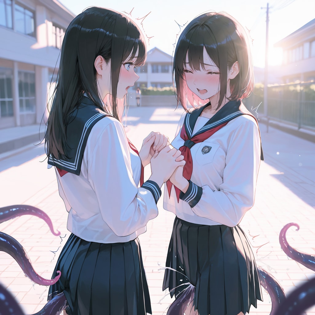 握手で触手