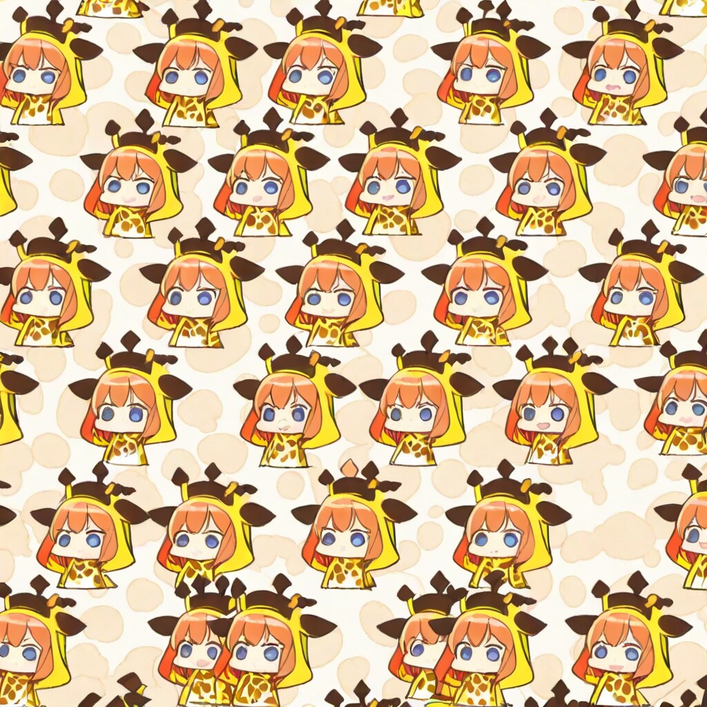 新モデルGRYPHONでキリン着ぐるみちび子ちゃん