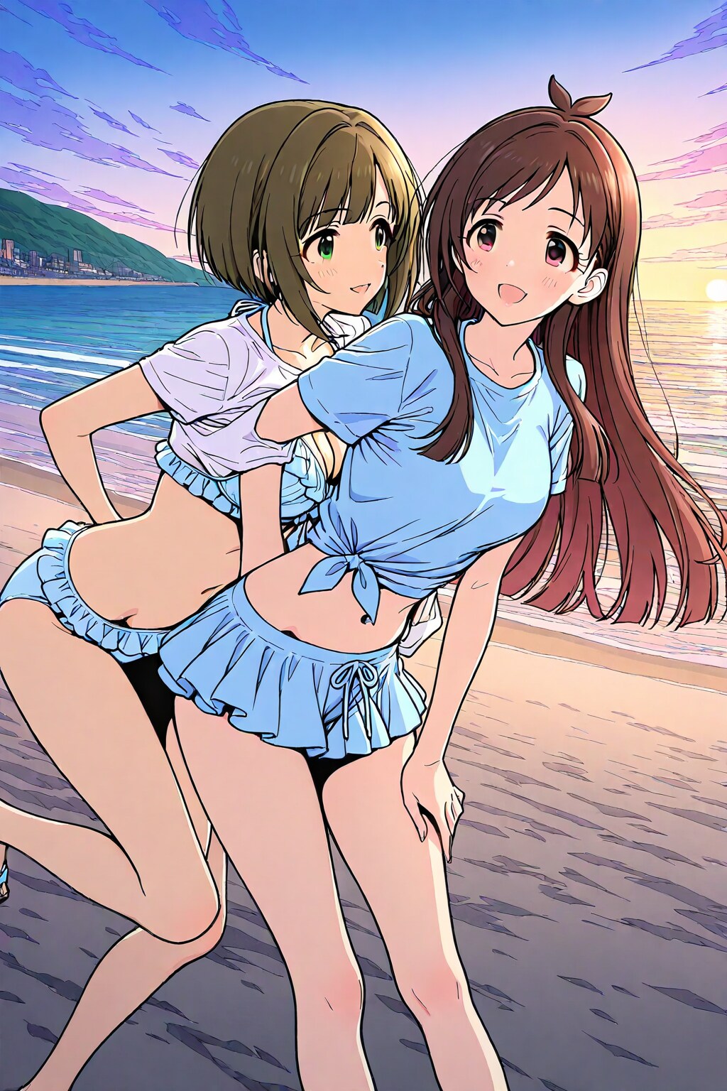 ビーチでビキニTシャツみくにゃんご (BEHIMOTH)