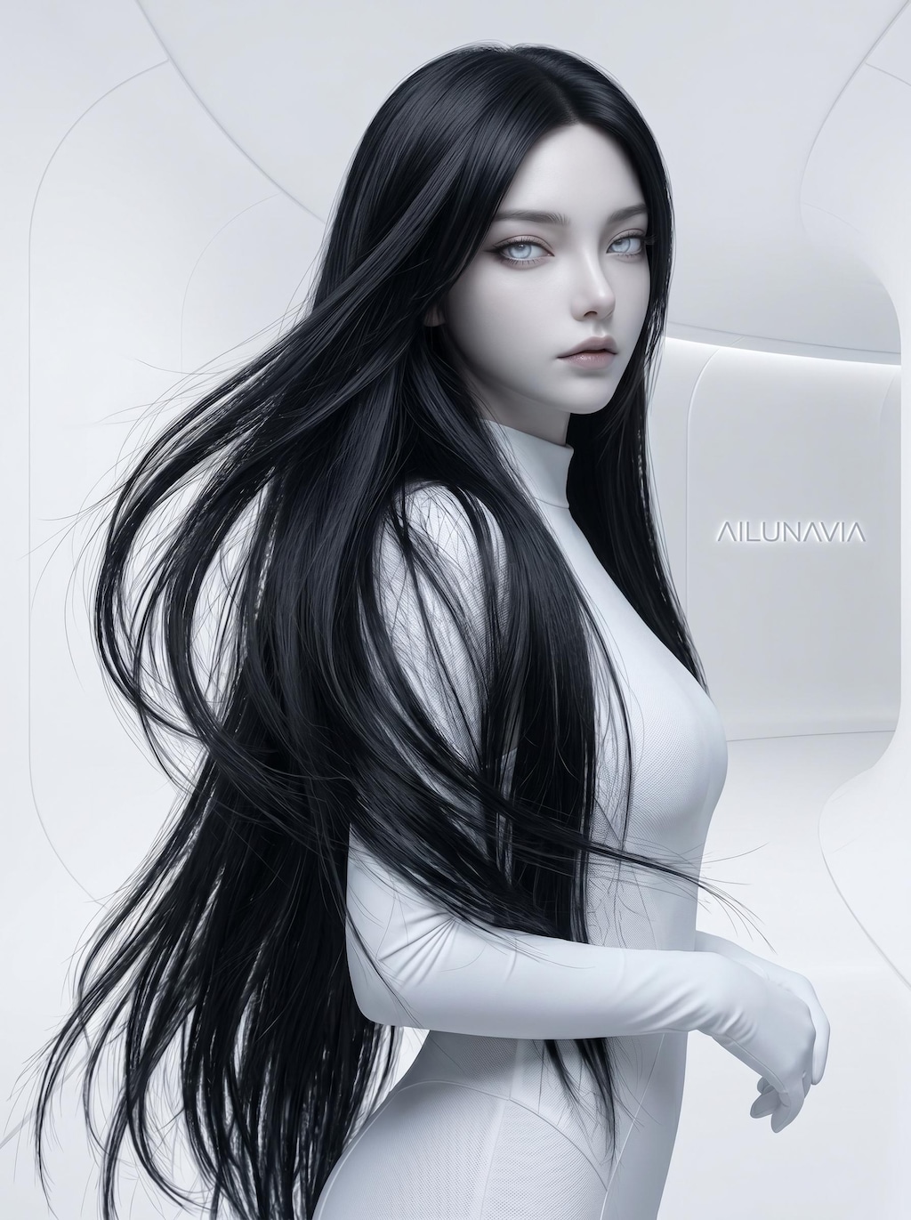 NAVIA おろした黒髪