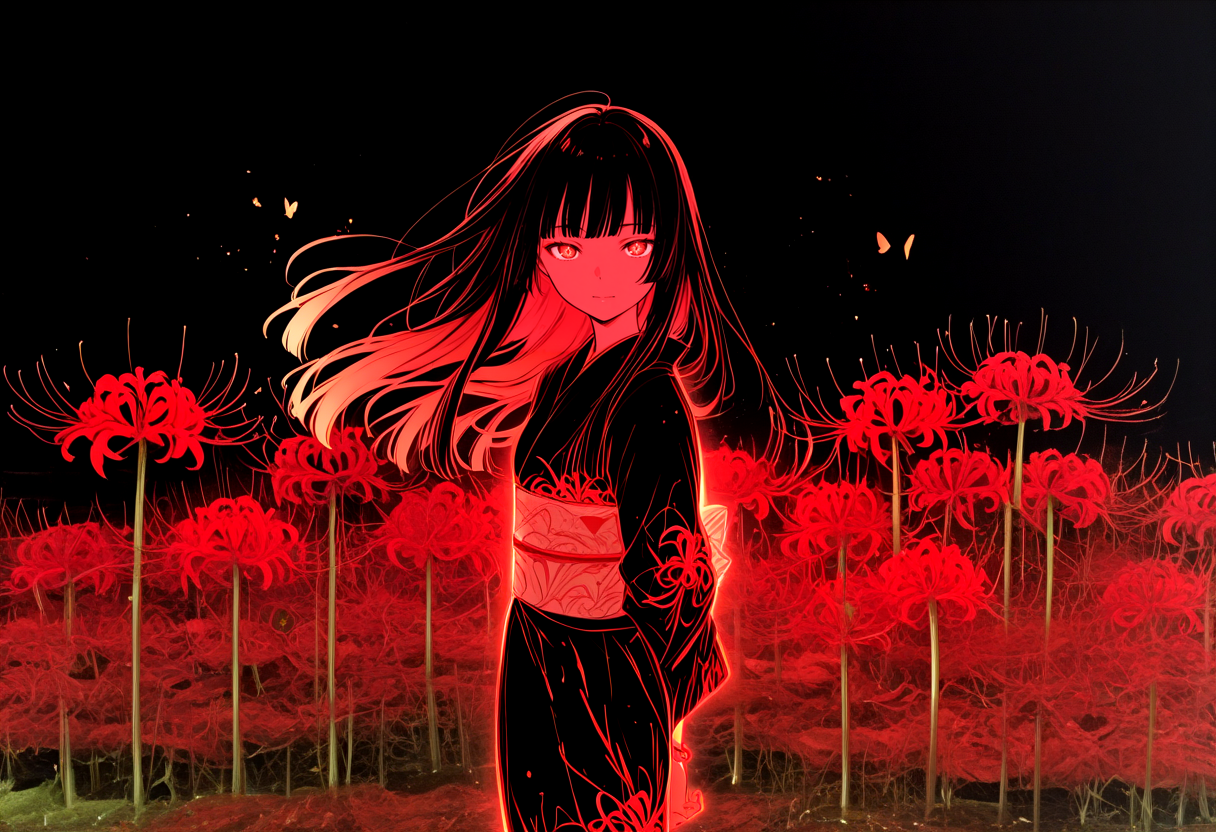 彼岸 | の人気AIイラスト・グラビア