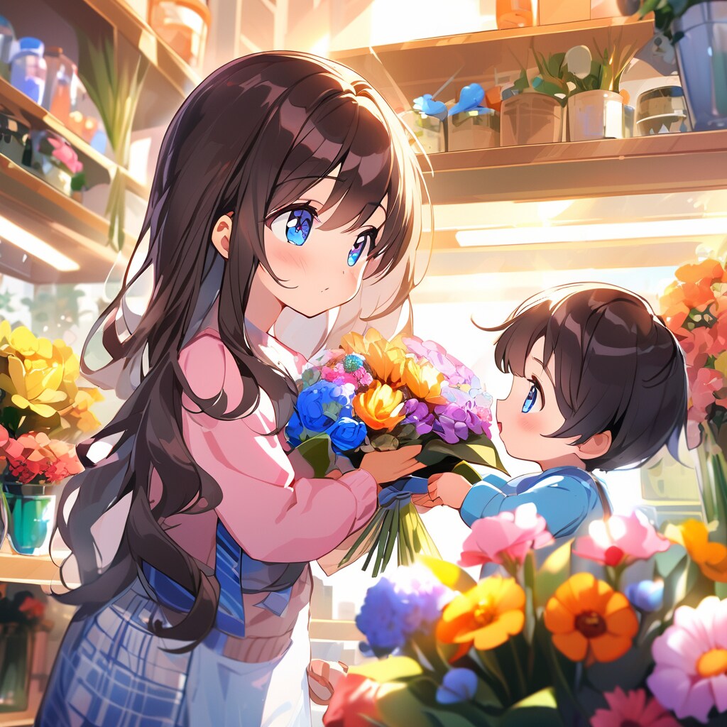 花束を大切な人へ | の人気AIイラスト・グラビア