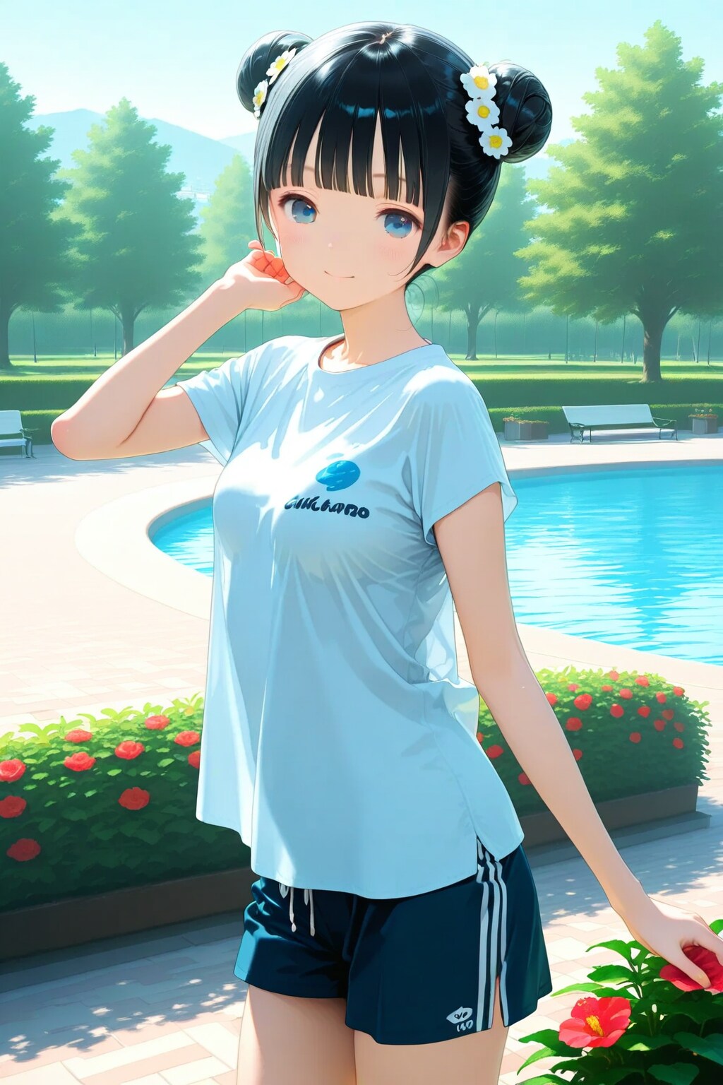 公園のおだんごちゃん🍡✨