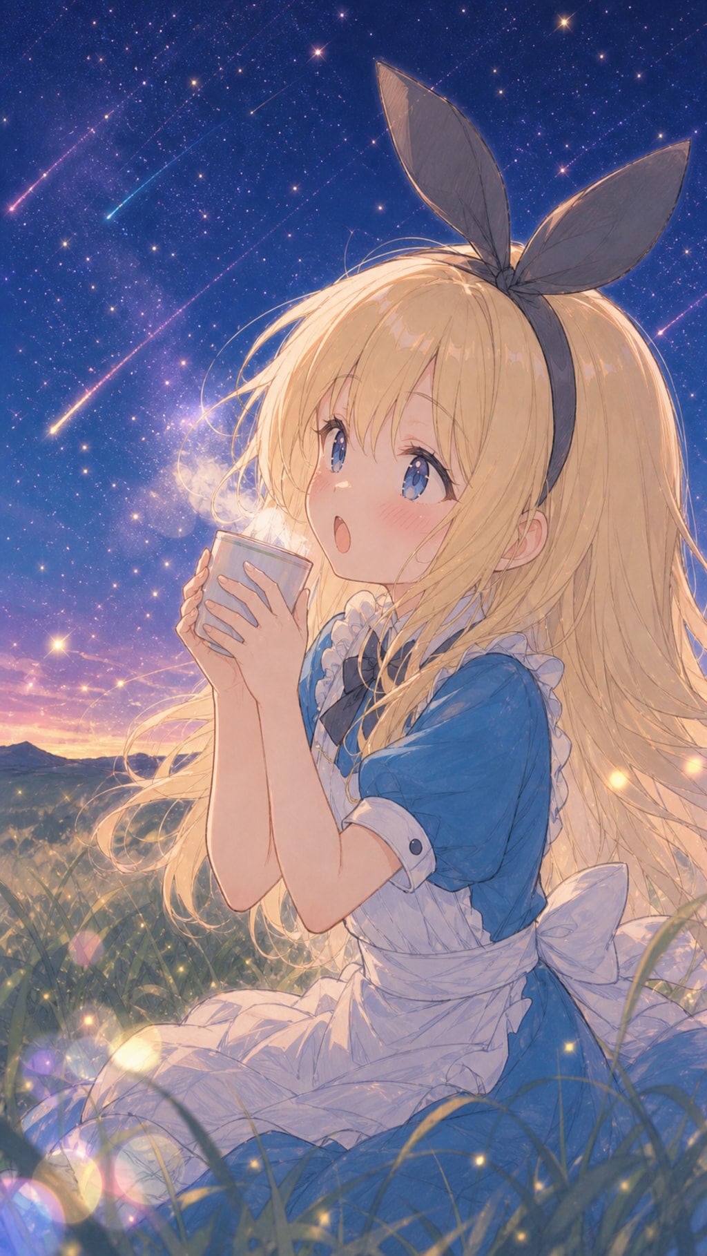星の降る夜